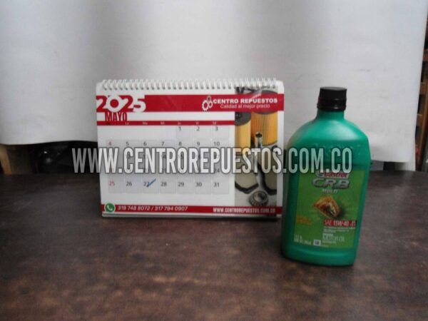 CASTROL 15W40 CADA LITRO